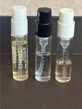 Chanel Fragrance Sample Lot of 3